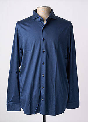 Chemise manches longues manches longues bleu VAN LAACK homme
