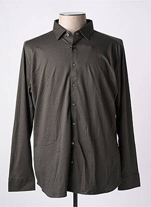 Chemise manches longues manches longues vert DESOTO homme