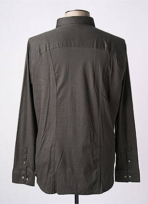 Chemise manches longues manches longues vert DESOTO homme