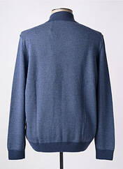 Gilet manches longues bleu GRAN SASSO pour homme seconde vue