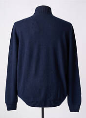 Gilet manches longues bleu GRAN SASSO pour homme seconde vue