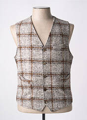 Gilet sans manche marron BOB pour homme seconde vue