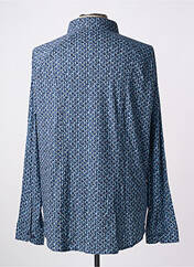 Chemise manches longues bleu DESOTO pour homme seconde vue