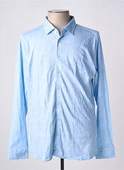 Chemise manches longues bleu DESOTO pour homme seconde vue