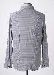 Chemise manches longues bleu DESOTO pour homme seconde vue