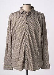 Chemise manches longues marron DESOTO pour homme seconde vue