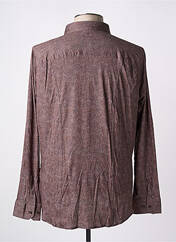 Chemise manches longues marron fonce DESOTO pour homme seconde vue