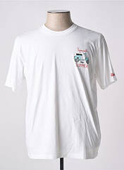 T-shirt blanc MC2 SAINT BARTH pour homme seconde vue