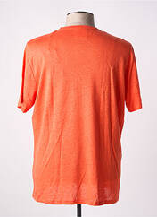 T-shirt orange MC2 SAINT BARTH pour homme seconde vue
