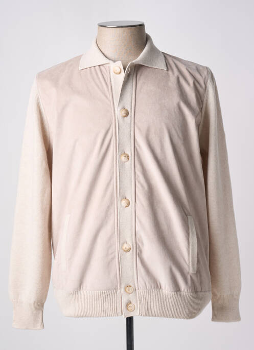 Blouson beige GRAN SASSO pour homme