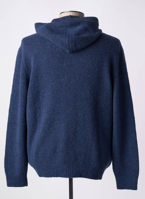 Gilet manches longues bleu GRAN SASSO homme