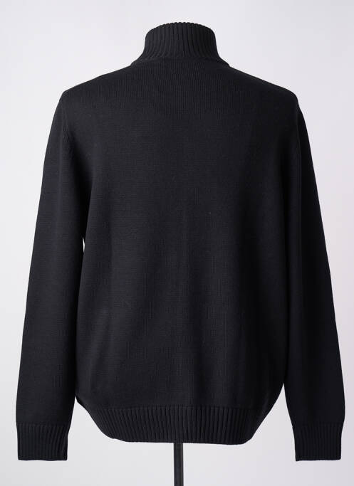 Gilet manches longues noir GRAN SASSO pour homme