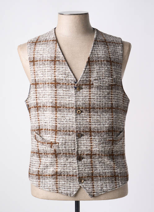 Gilet sans manche marron BOB pour homme