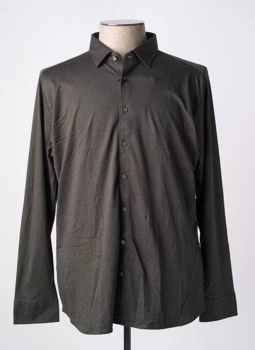 Chemise manches longues vert DESOTO pour homme