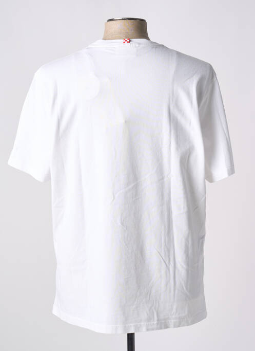 T-shirt blanc MC2 SAINT BARTH pour homme