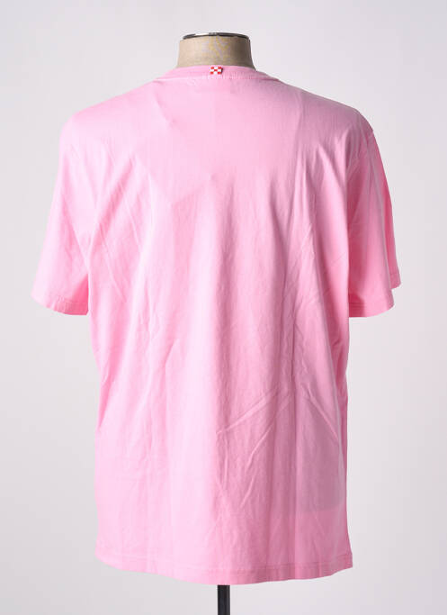 T-shirt rose MC2 SAINT BARTH pour homme