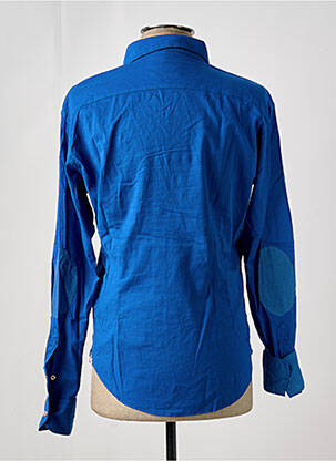 Chemise manches longues manches longues bleu PANAMA homme