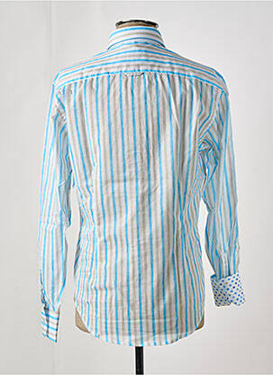 Chemise manches longues manches longues bleu PANAMA homme
