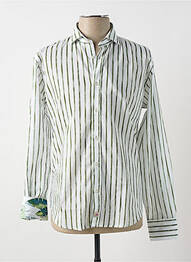Chemise manches longues manches longues vert PANAMA homme