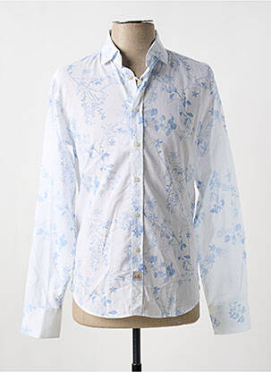 Chemise manches longues manches longues blanc PANAMA homme