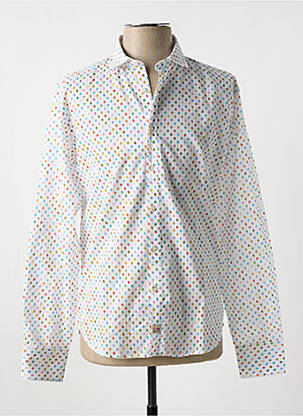 Chemise manches longues manches longues blanc PANAMA homme