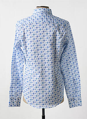 Chemise manches longues manches longues bleu PANAMA homme