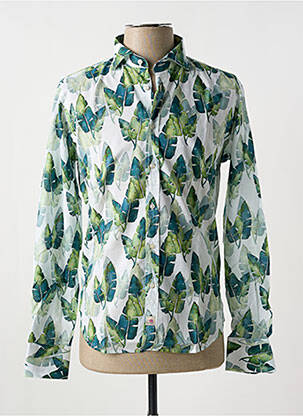 Chemise manches longues manches longues vert PANAMA homme