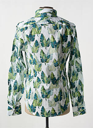 Chemise manches longues manches longues vert PANAMA homme