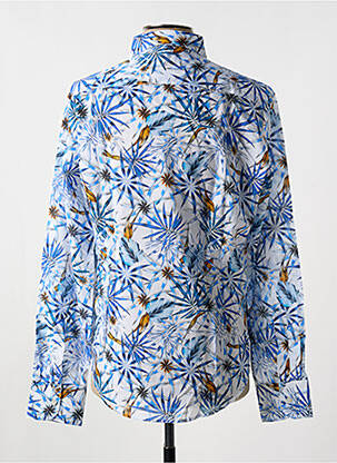 Chemise manches longues manches longues bleu PANAMA homme