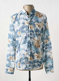 Chemise manches longues manches longues bleu PANAMA homme