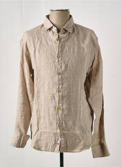 Chemise manches longues beige PANAMA pour homme seconde vue