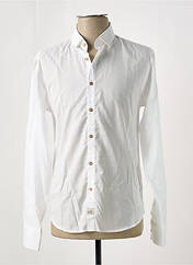 Chemise manches longues blanc PANAMA pour homme seconde vue