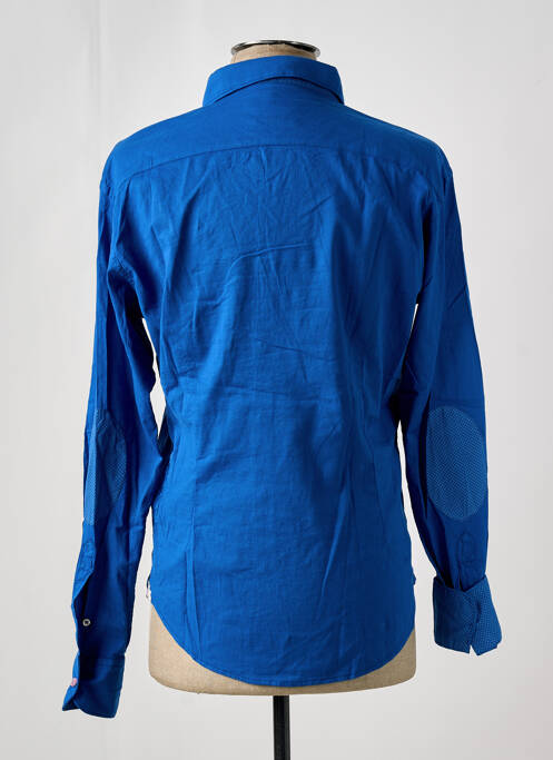 Chemise manches longues manches longues bleu PANAMA homme