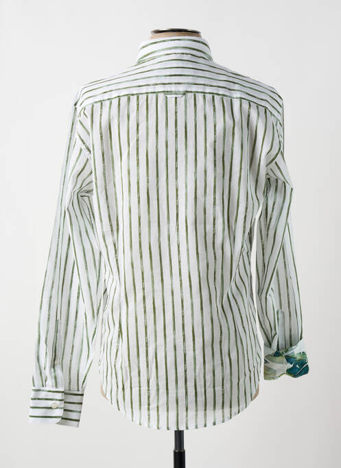 Chemise manches longues manches longues vert PANAMA homme