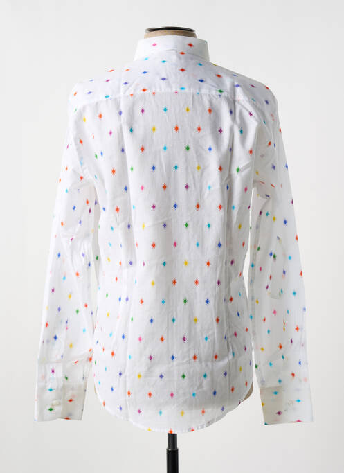 Chemise manches longues manches longues blanc PANAMA homme