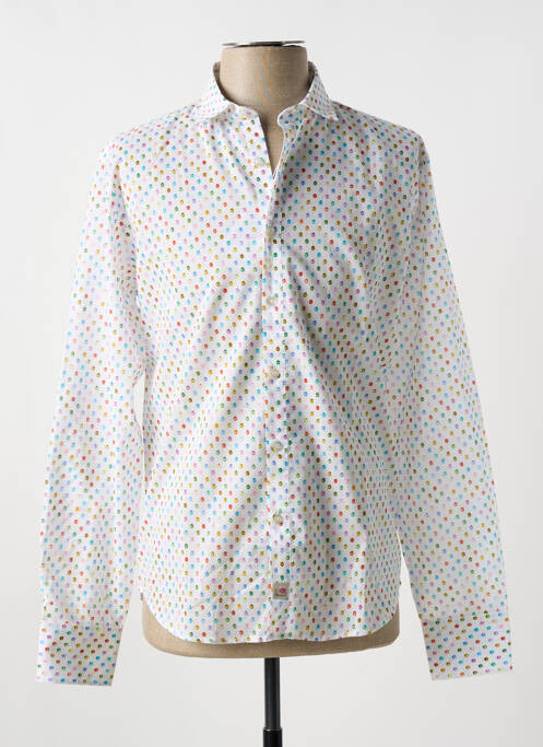 Chemise manches longues blanc PANAMA pour homme