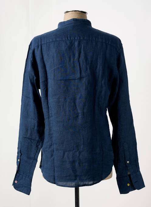 Chemise manches longues bleu PANAMA pour homme