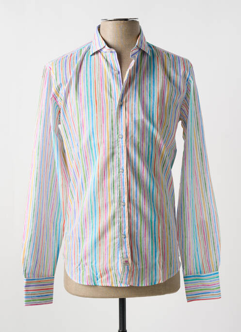 Chemise manches longues rose PANAMA pour homme