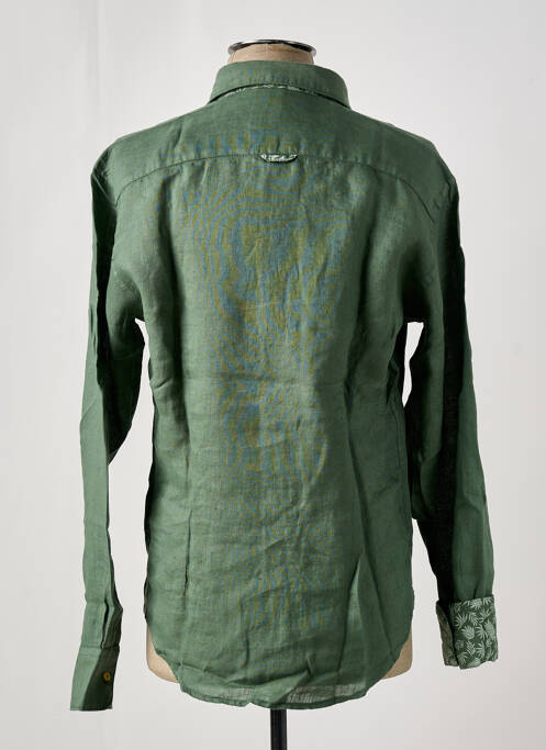 Chemise manches longues vert PANAMA homme