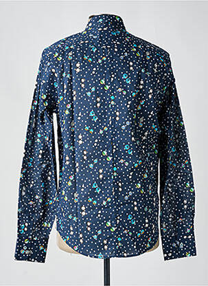 Chemise manches longues manches longues bleu PANAMA homme
