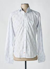 Chemise manches longues manches longues bleu PANAMA homme