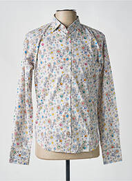 Chemise manches longues manches longues marron PANAMA homme