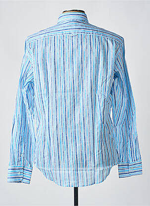 Chemise manches longues manches longues bleu PANAMA homme