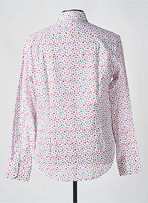 Chemise manches longues imprimé fleurs violet PANAMA homme