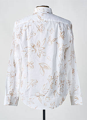 Chemise manches longues manches longues marron PANAMA homme