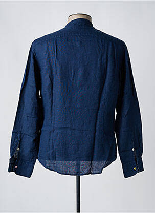 Chemise manches longues manches longues bleu PANAMA homme