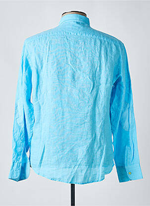 Chemise manches longues manches longues bleu PANAMA homme