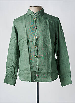 Chemise manches longues manches longues vert PANAMA homme