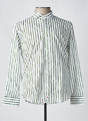 Chemise manches longues manches longues vert PANAMA homme