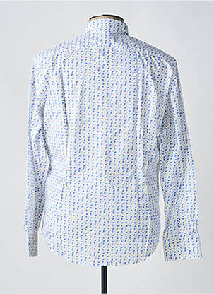 Chemise manches longues manches longues bleu PANAMA homme